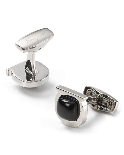 salvatore Ferragamo cufflinks sale